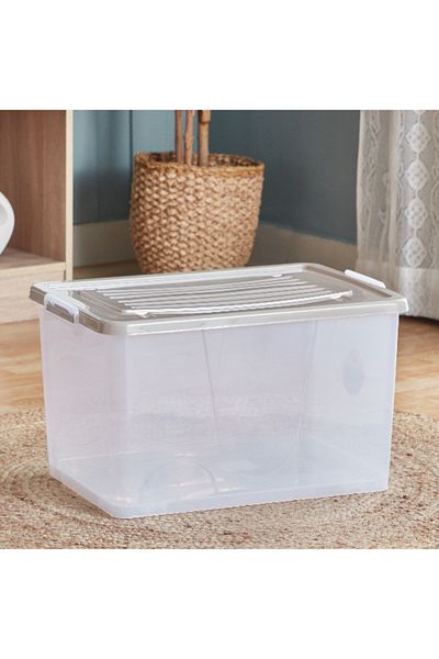 Home Box Juana Multipurpose Storage Box with Wheels - 55 L