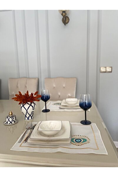 LİNDA MİA Göz Model Amerikan Servis 6'lı Takım