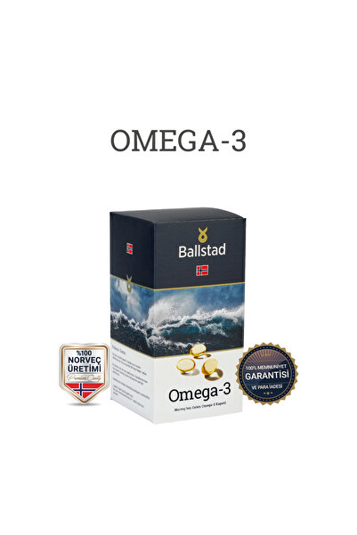 Ballstad Omega 3 - 1050 Mg Norveç Balık Yağı Kapsül