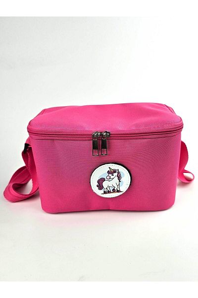 Woys Bags Pink Color Kindergarten and Primary School Lunch Box