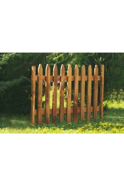 Cebi Karabulut Ahşap Bahçe Çiti (75 Cm)