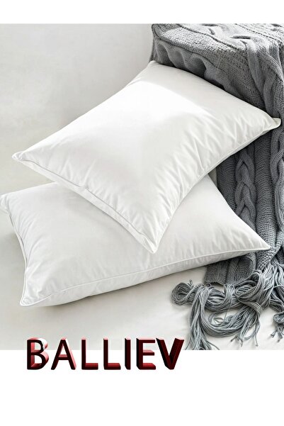 balliev Yastık Vıp Otel Yastığı 900 -1000 gr Dolgun Yastık Beyaz Yastık    ( ...