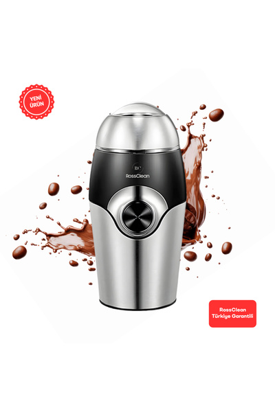 RossClean Grind Kahve ve Baharat Öğütücü (RossClean Türkiye Garantili)