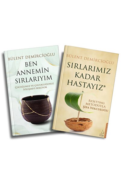 Destek Yayınları Bülent Demircioğlu 2 Kitap Set Sırlarımız Kadar Hastayız/Ben...