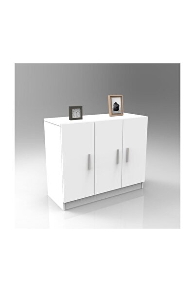 Robin Home Verona E Ofis Çok Amaçlı Dolap Beyaz