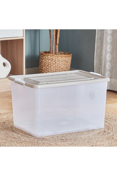 Home Box Juana Multipurpose Storage Box with Wheels - 75 L