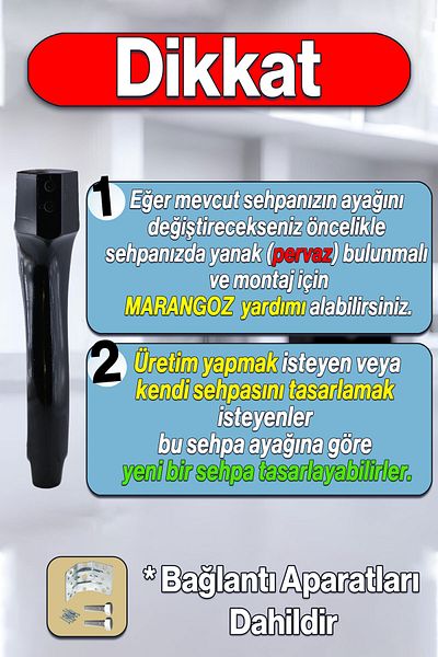 Badem10 Erva Plastic 4 bucăți picioare măsuță de cafea 46 cm culoare neagră picioare mijlocii măsuță de cafea mobilă picioare măsuță negru