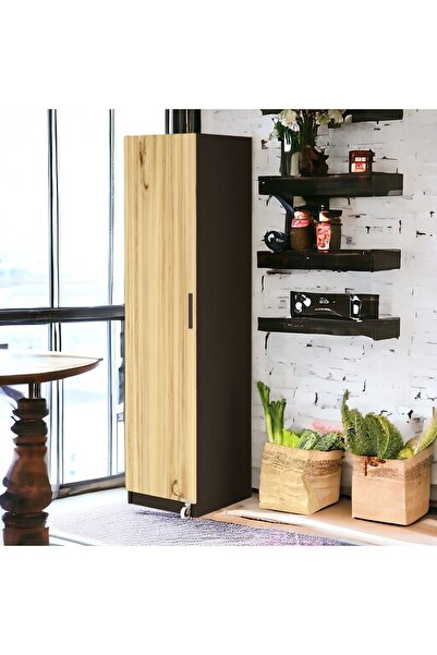 Robin Home Çok Amaçlı Dolap Mutfak Dolabı Keçe-Siyah
