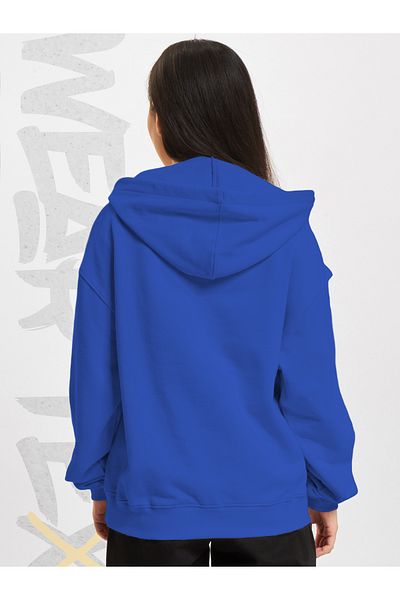 WEARTEX Unisex Hooded Basic Sweatshirt - Unprinted