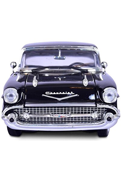 Motor Max Motormax 1957 Chevy Bel Air Siyah 1:18 Model Araba