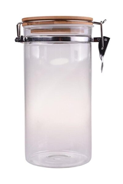 BAMBUMDAN Mada Kilitli Cam Saklama Kabı 1700ml 26Cm B0795