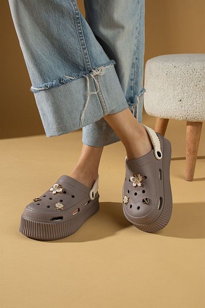 Pembe Potin Γυναικεία Mink Eva Sea Beach Cook Doctor Nurse Hospital Comfort Casual σανδάλια Παντόφλες