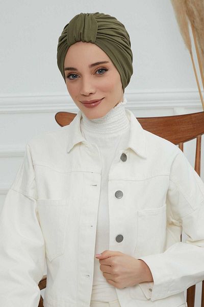 Aisha's Design موديل B-68 بونيه قطني ممشط