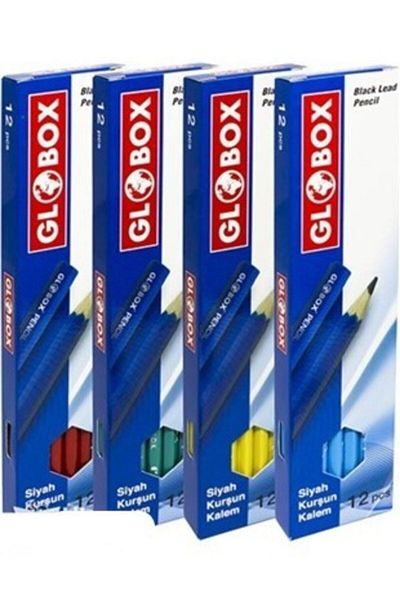 Globox Pencil Round Mixed Color 12 Pieces