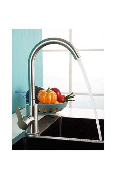 FLEKO BATARYA Fleko Inox 360 Degree Rotatable Kitchen Faucet