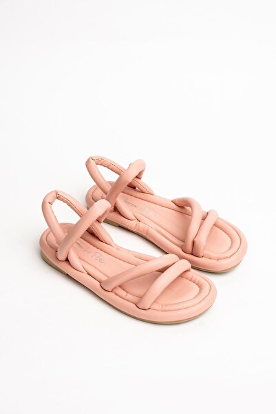 Pembe Potin Women's Powder Strap Comfortable Daily Stylish Sandals