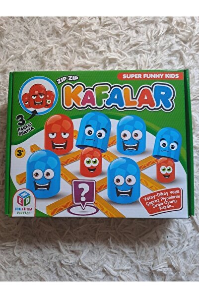 cagdaskids Montessori Eğitici Oyuncaklar Zıp Zıp Kafalar Strateji Zeka Oyunu