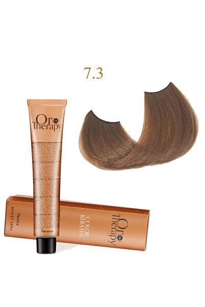 Fanola Oro Therapy 24k Color Keratin With Gold & Argan Oil 100ml (ammonia Fre...