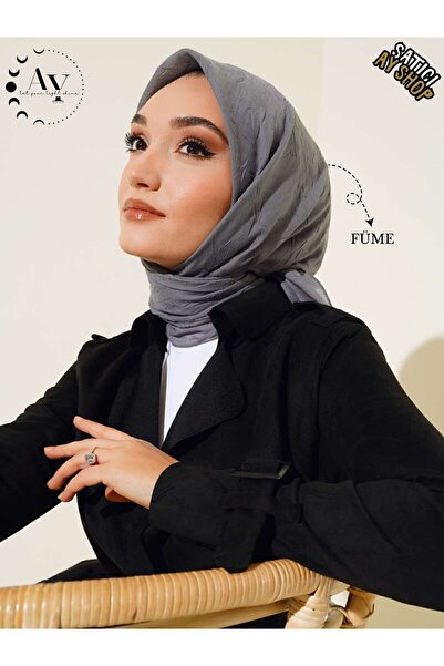 its AY shop Eșarfă pentru femei Hijab Bamboo Kraş afumat