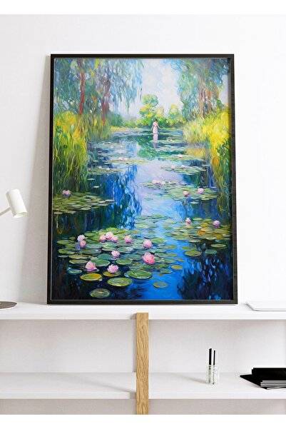 ARTHOUSECOLLECTIVE Claude Monet Poster - Tablo Ölçülerinde Çerçevesiz Poster