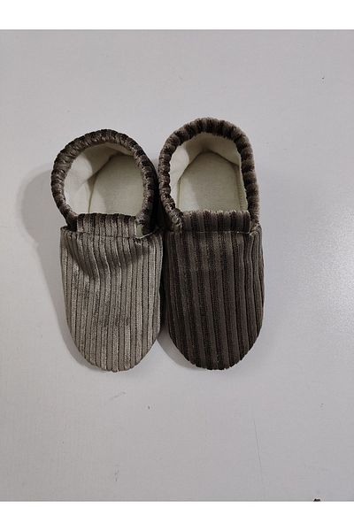 IŞIK Booties Brown - Mink Corduroy Booties