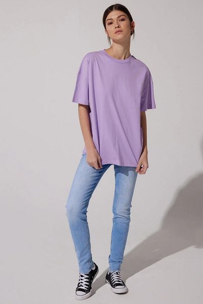 GYES Tricou oversize liliac unisex
