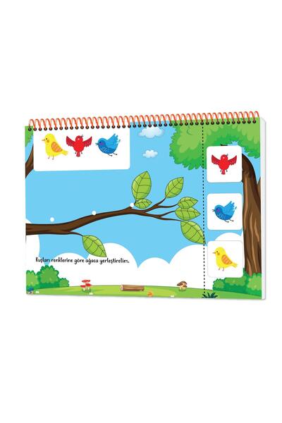 yükselen zeka Cırt Cırtlı Etkinlik Kitabım 16-24 ay