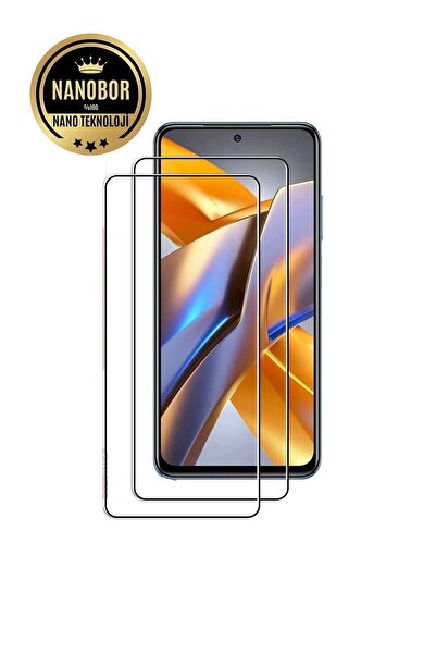 Hanedanev Infinix Note 30 Tam Kaplayan Ekran Koruyucu Kırılmaz Cam - İnce Nano