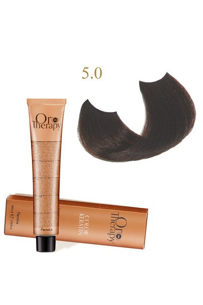 Fanola Oro Therapy 24k Color Keratin With Gold & Argan Oil 100ml (ammonia Fre...