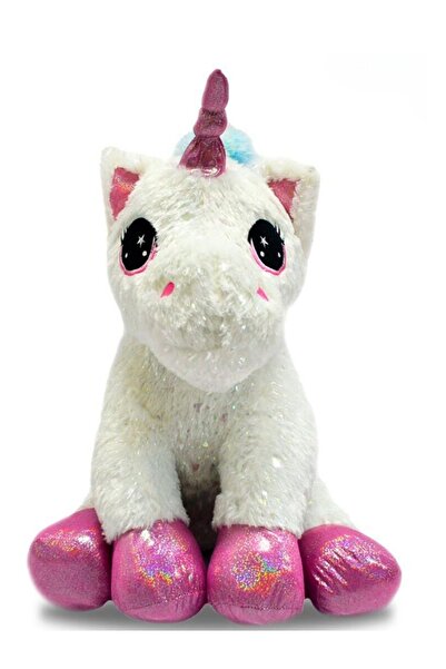 HALLEY Peluş Dört Ayak Boynuzlu At 55 Cm.