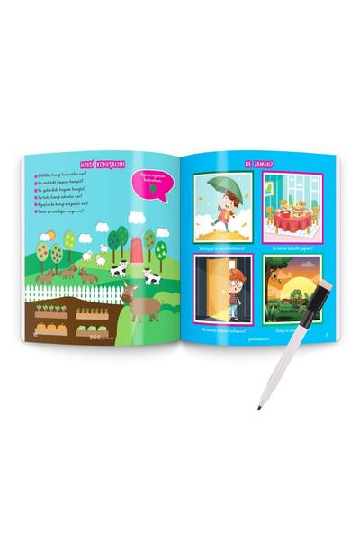 yükselen zeka Konuşmaya Başlıyorum Serisi YAZ-SİL