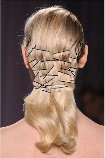 Belleza Accesorio Жіночий чорний набір шпильок для волосся, 36 шт.