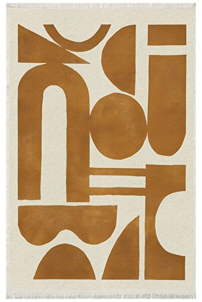 kilim home القطن 66 الاسكندنافية الحديثة مجردة موضوع تان كريم السجاد المنسوجة...