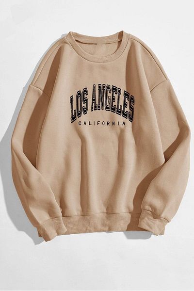 Trendseninle Γυναικείο φούτερ Mink Los Angeles