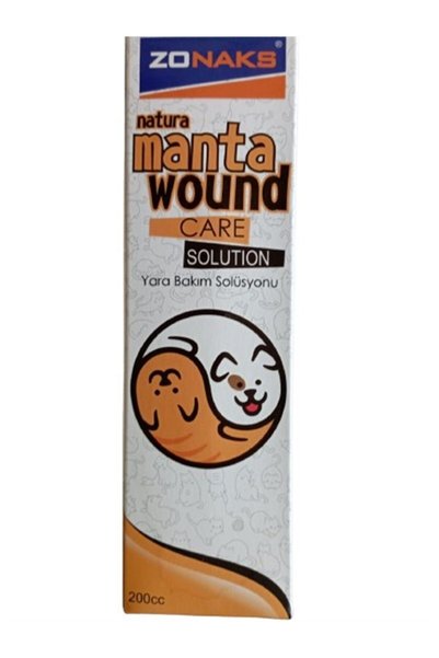 ZONAX Manta Wound Care (Kedi , Köpek ,Güvercin Ve Kuşlar İçin Yara Bakım Solu...