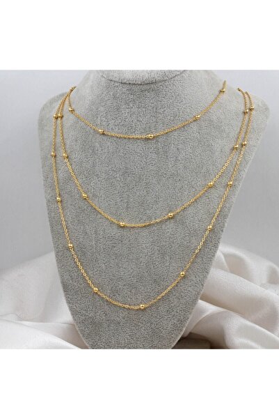 Masalın Dünyası المرأة ثلاثة الحجم التجديف الكرة مزيج قلادة مطرز