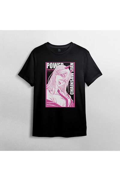 Pixxa Μπλουζάκι Chainsaw Man Crew Neck 100% βαμβακερό - 5