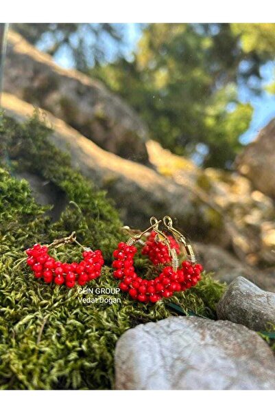 Chngroup Kristal Taşlı Sarma Küpe