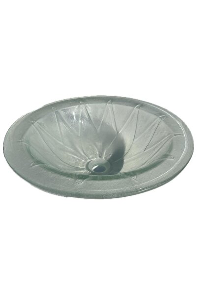 Brezza Tezgah Üstü Kristal Cam Lavabo - B-25