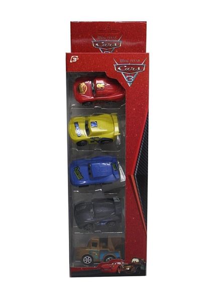 Can Ali Toys لعبة سيارات سيارات مجموعة 5 سيارات بلاستيك