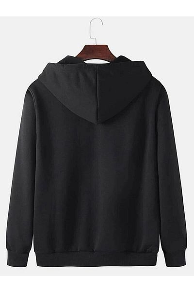 Trendseninle Φούτερ με κουκούλα Unisex Monalisa Printed Oversize