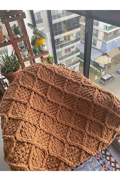 Alize Puffy baby blanket