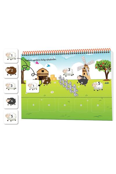 yükselen zeka Cırt Cırtlı Etkinlik Kitabım 16-24 ay