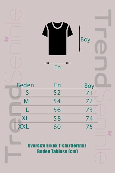 Trendseninle Μπλουζάκι Unisex Μαύρο Einstein Printed Oversize