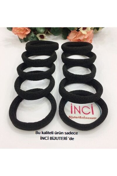 İNCİ AKSESUAR Thin Elastic 10 Pieces