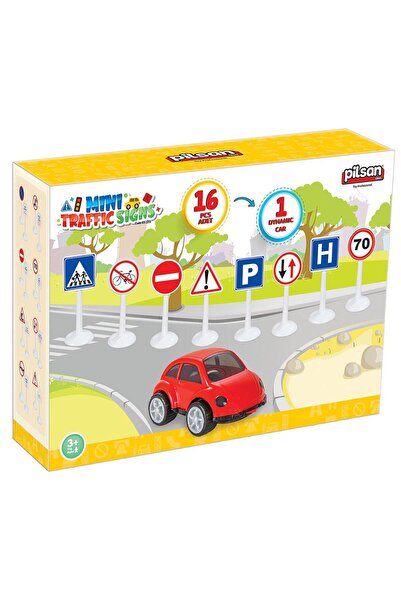 PİLSAN Mini Traffic Signs - Stylish and Convenient Design