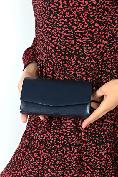 WMİLANO Lacivert Cilt Kadın El Çantası C0201-18