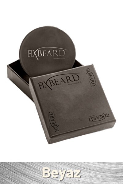 Fixbeard Sakal & Bıyık Dolgunlaştırıcı Pudra 14 Gr | Seyrek Sakal, Bıyıklar için Pudra | Fixbeard Suda Çıkmaz