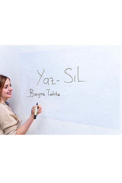 Farklı Bi Kağıt 2’li Akıllı Kağıt Yazı Tahtası Şeffaf Pratik Portatif Tutunab...