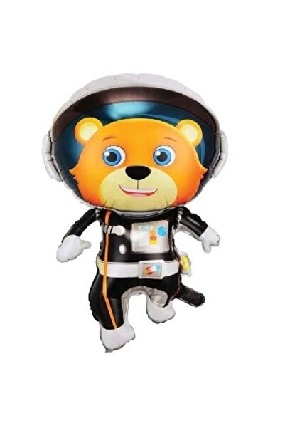 DÜVENCİ TİCARET 90 cm Bear Astronaut Foil Balloon-Product